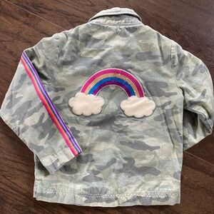 Rainbow camo jacket